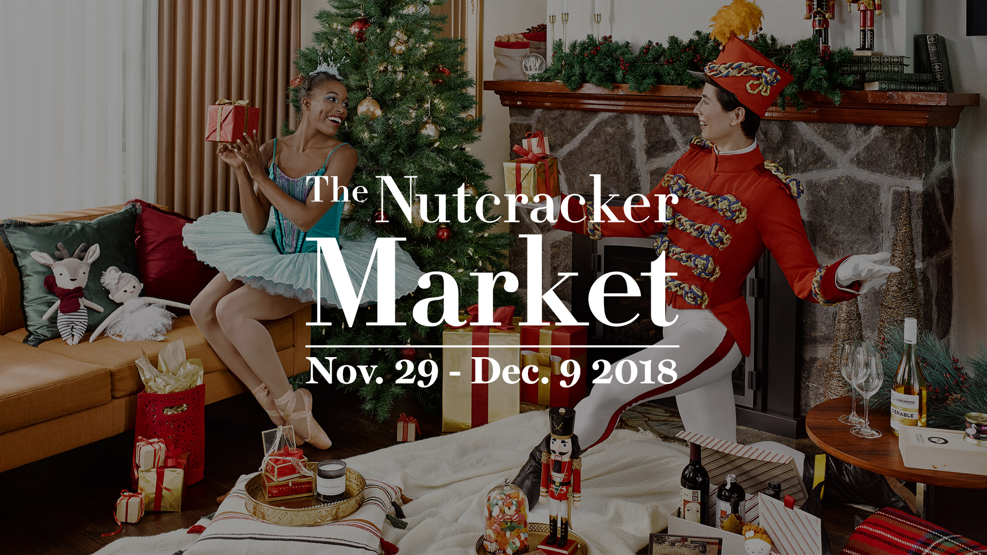 Ad for The Nutcracker Market's 2018 edition